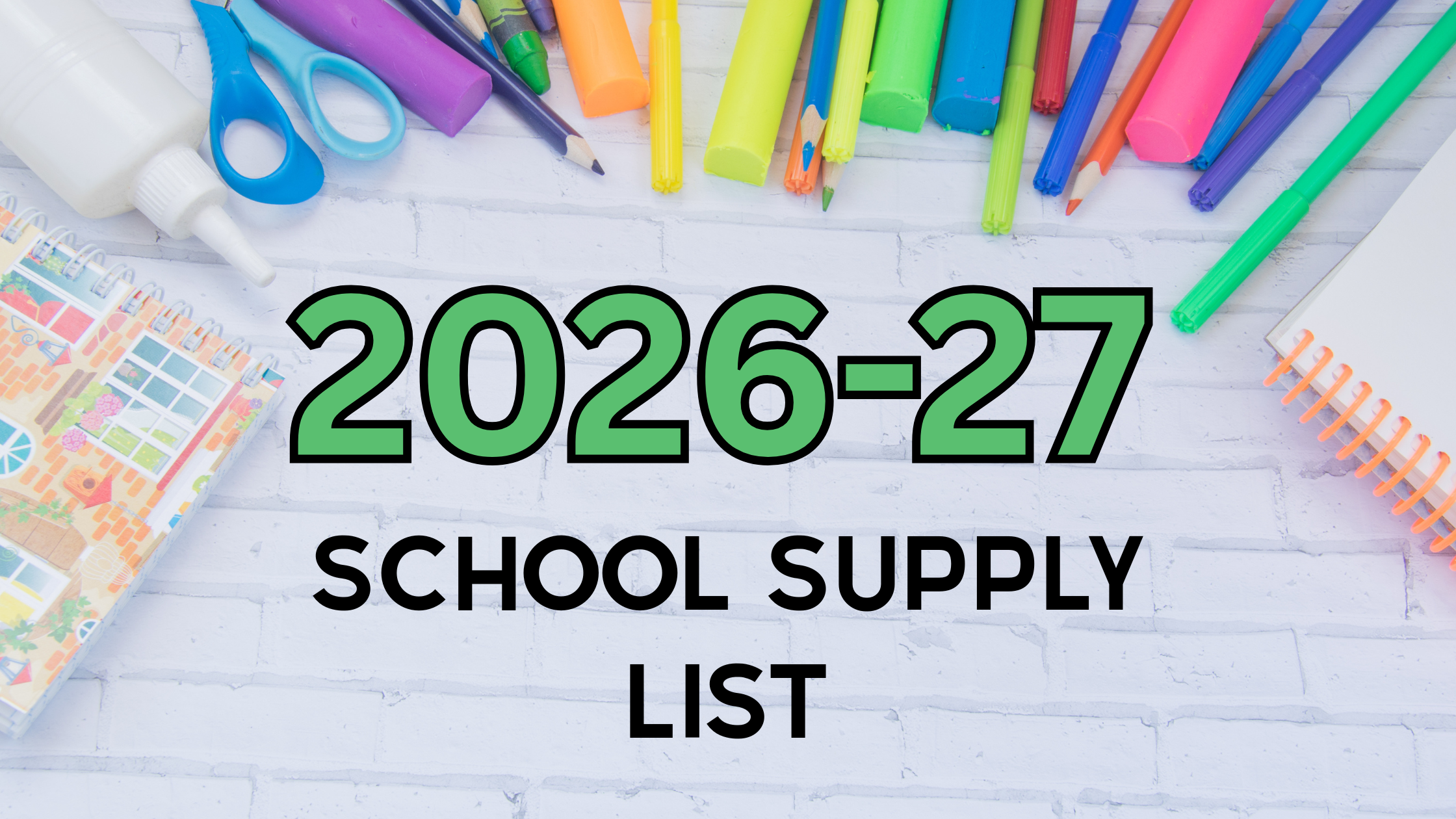 School Supply List