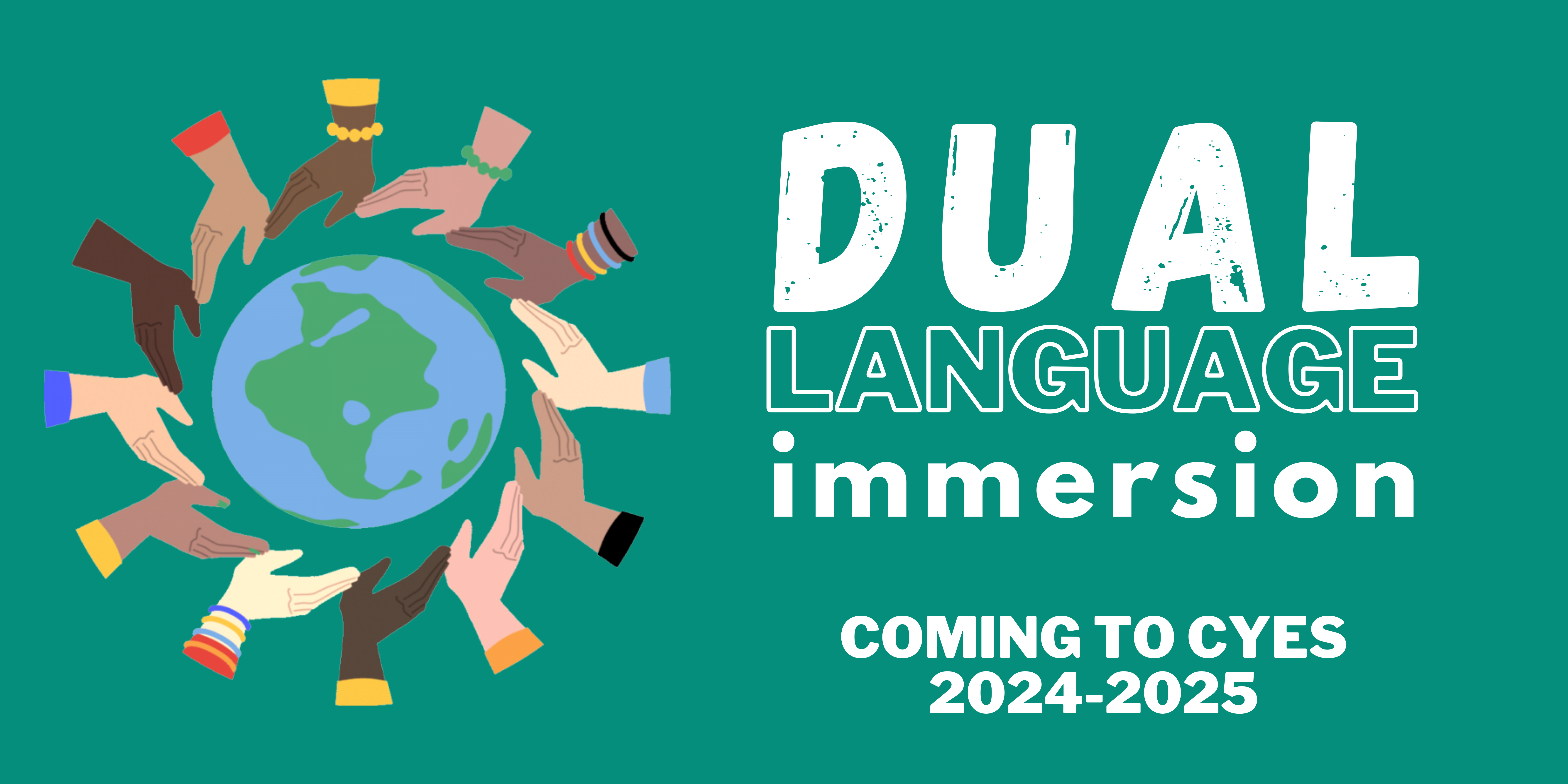 decorative dual immersion banner